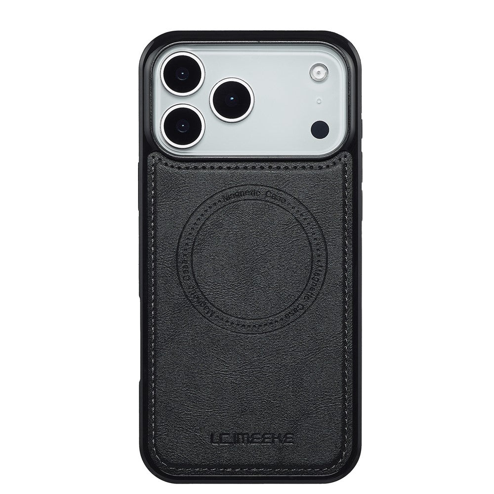 LC.IMEEKE L3 For iPhone 18 Pro Max / 17 Pro Max Magnetic Case Detachable Card Holder Leather TPU Mobile Cover
