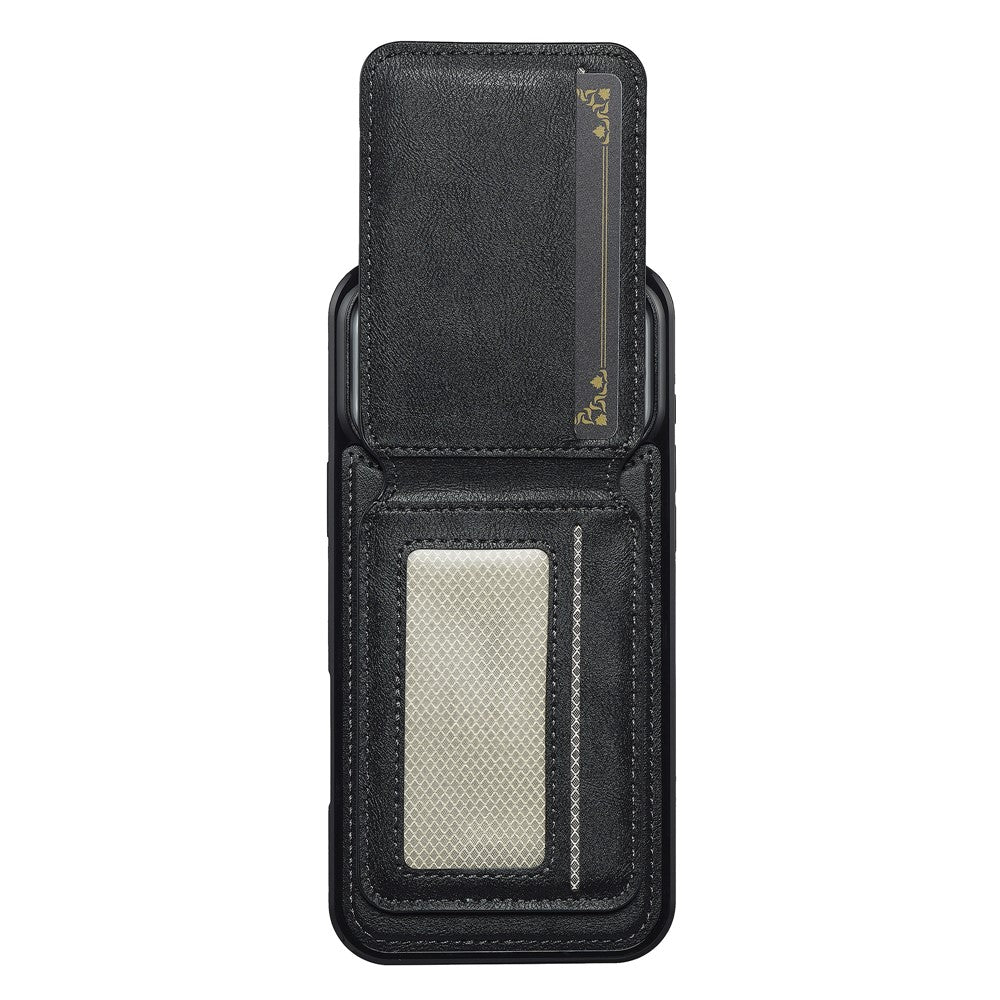 LC.IMEEKE L3 For iPhone 18 Pro Max / 17 Pro Max Magnetic Case Detachable Card Holder Leather TPU Mobile Cover