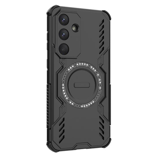 Galaxy S25 FE magnetische Hülle – Mit Schmetterlingsrüstung & Hohlwärmeableitung