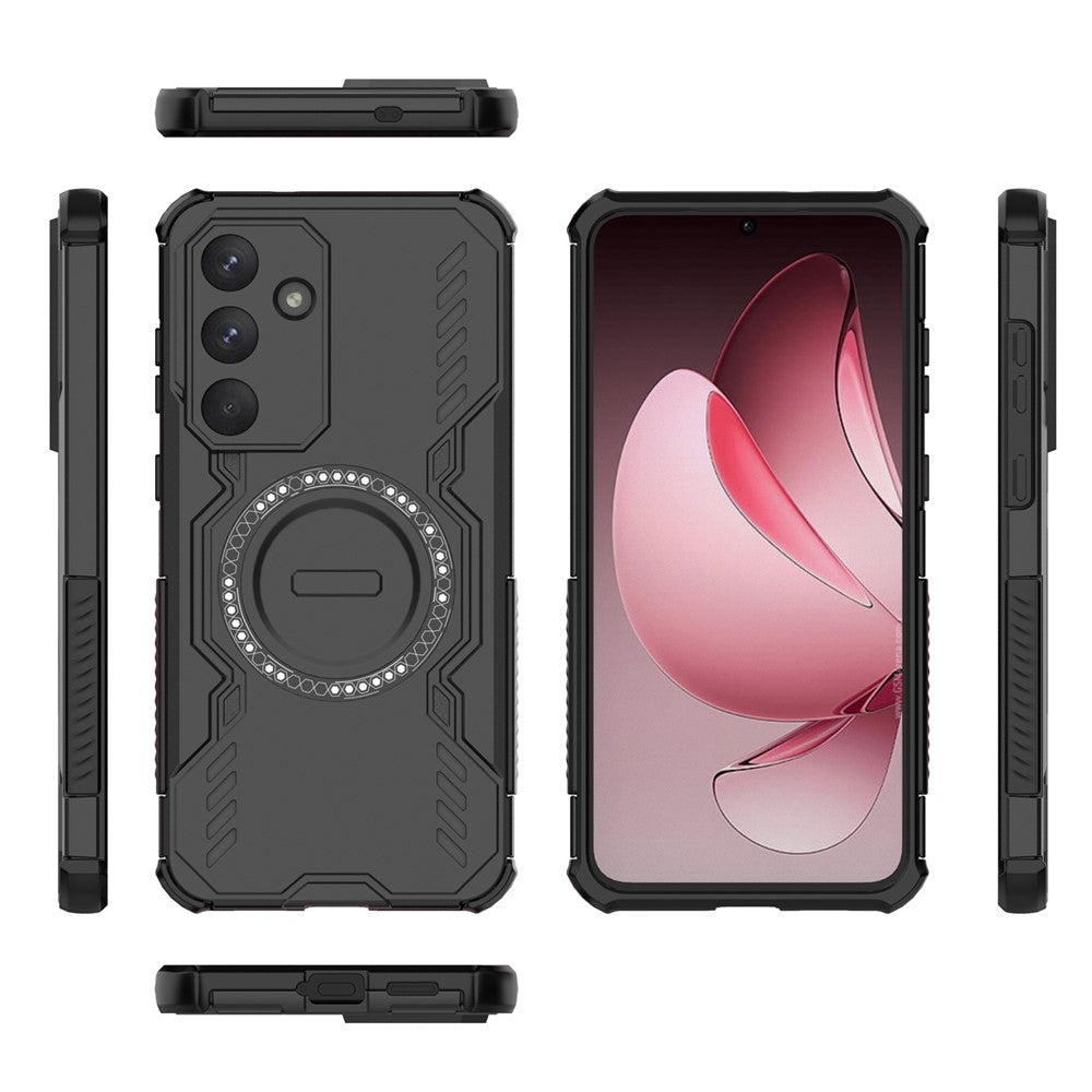 Galaxy S25 FE magnetische Hülle – Mit Schmetterlingsrüstung & Hohlwärmeableitung