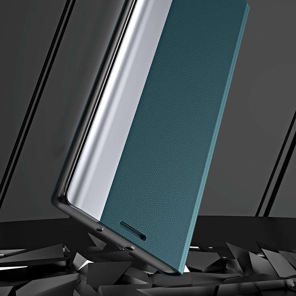 iPhone 17 Klappbare Hülle – elegant, stoßfest, mit Ständer & galvanisierter Oberfläche