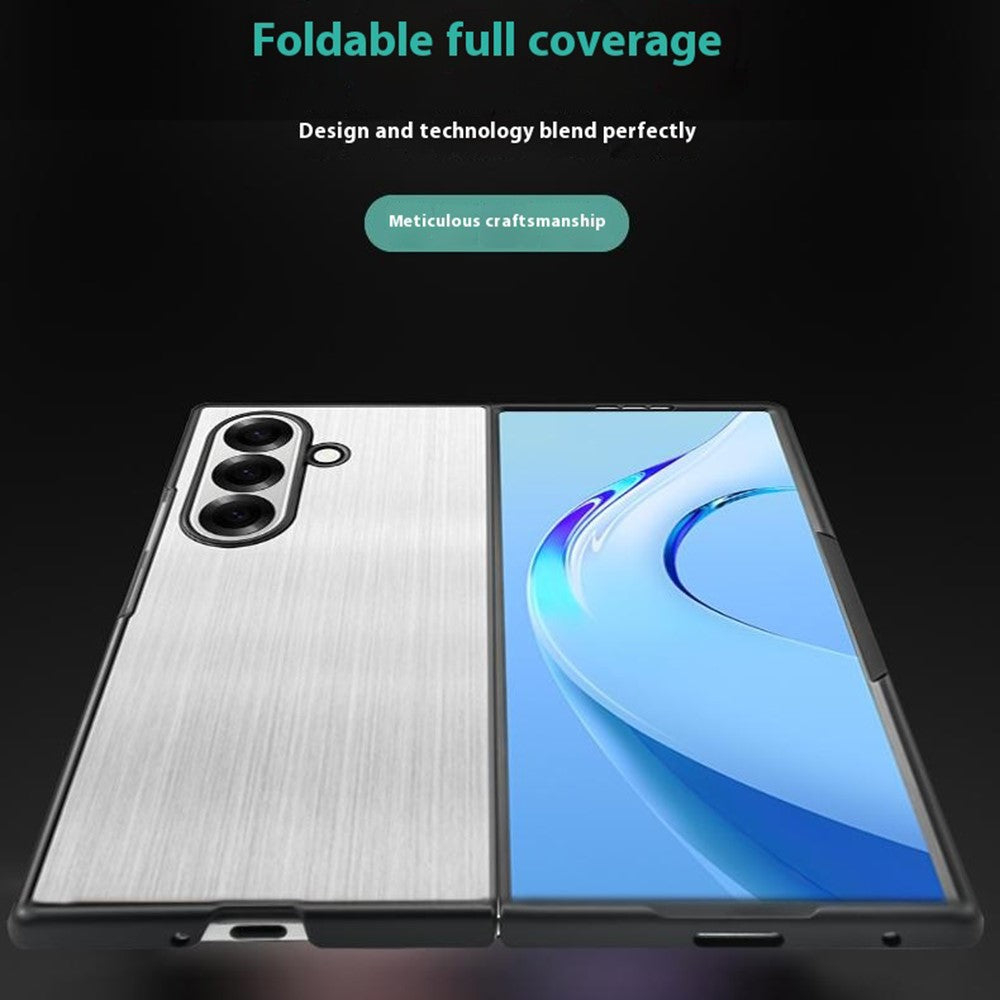 Galaxy Z Fold7 5G Hülle – Edelstahl – Stoßfest