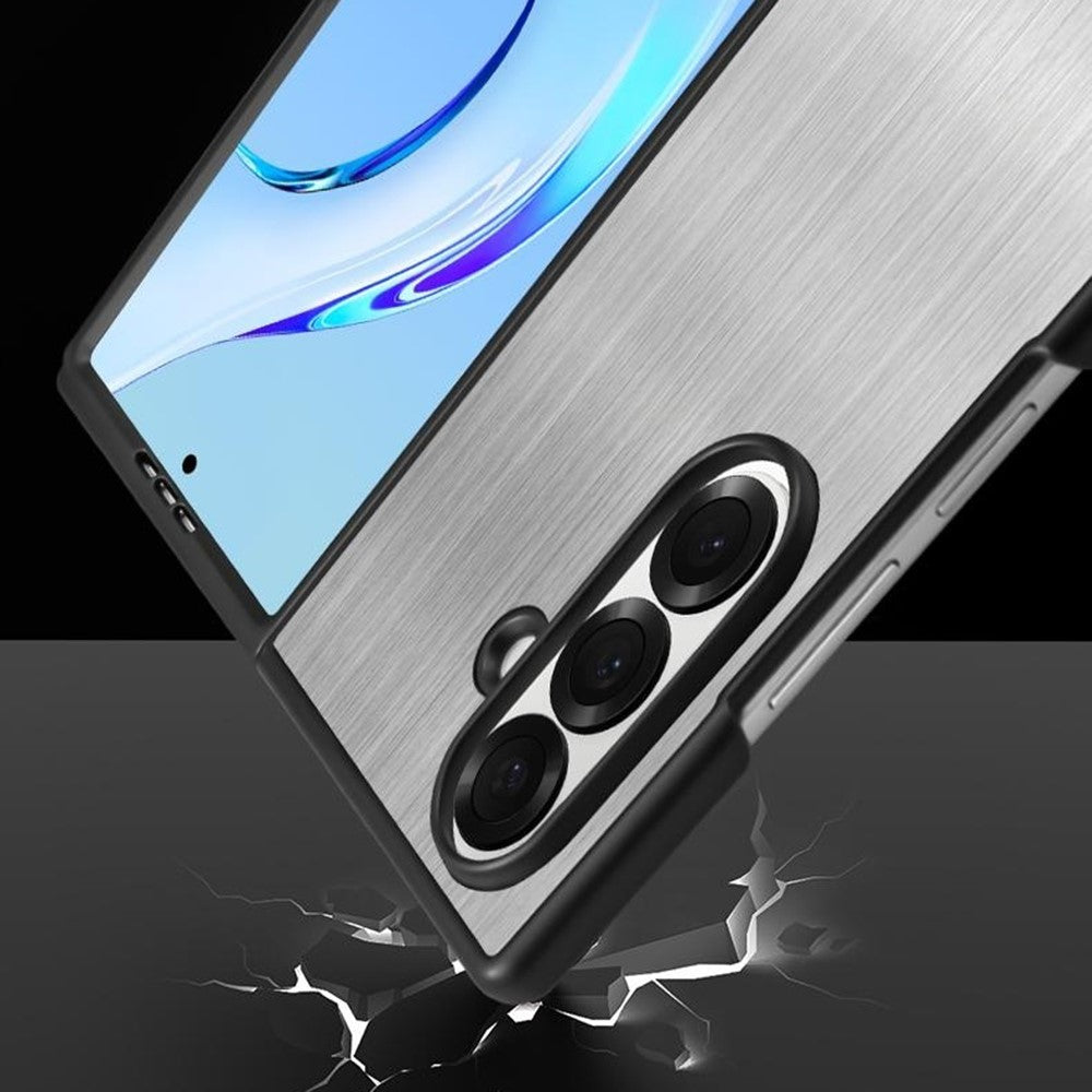 Galaxy Z Fold7 5G Hülle – Edelstahl – Stoßfest