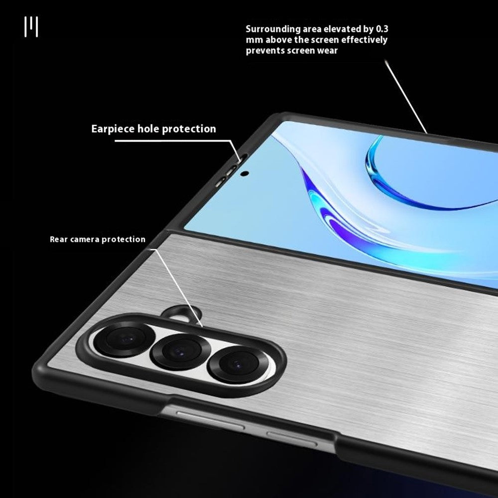 Galaxy Z Fold7 5G Hülle – Edelstahl – Stoßfest
