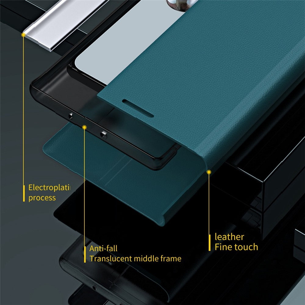 For Xiaomi 12T 5G / 12T Pro 5G / Redmi K50 Ultra 5G PU Leather Stand Cover Electroplating Design Flip Phone Case