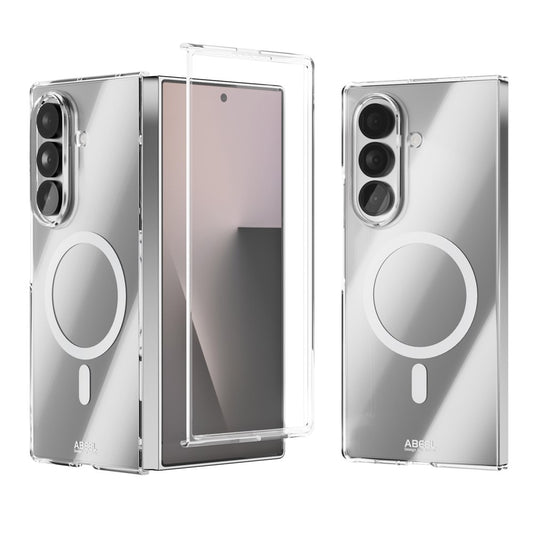 Galaxy Z Fold7 5G – Magnetische transparente Handyhülle aus PC