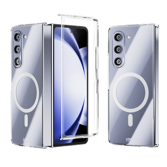 Galaxy Z Fold5 5G – Magnetische transparente Handyhülle aus PC