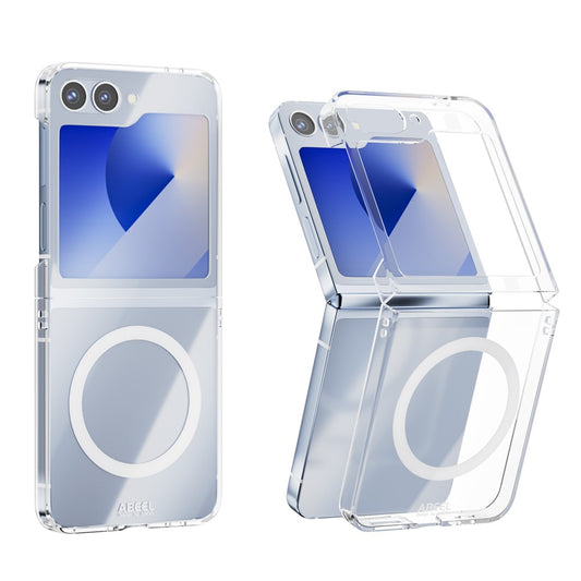 Galaxy Z Flip6 5G – Magnetische transparente Handyhülle aus PC