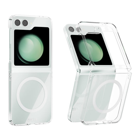Galaxy Z Flip5 5G – Magnetische transparente Handyhülle aus PC