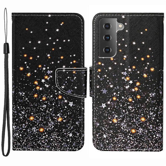 Galaxy S23 Plus Wallet-Hülle – Musterdruck, mit Ständer & Riemen