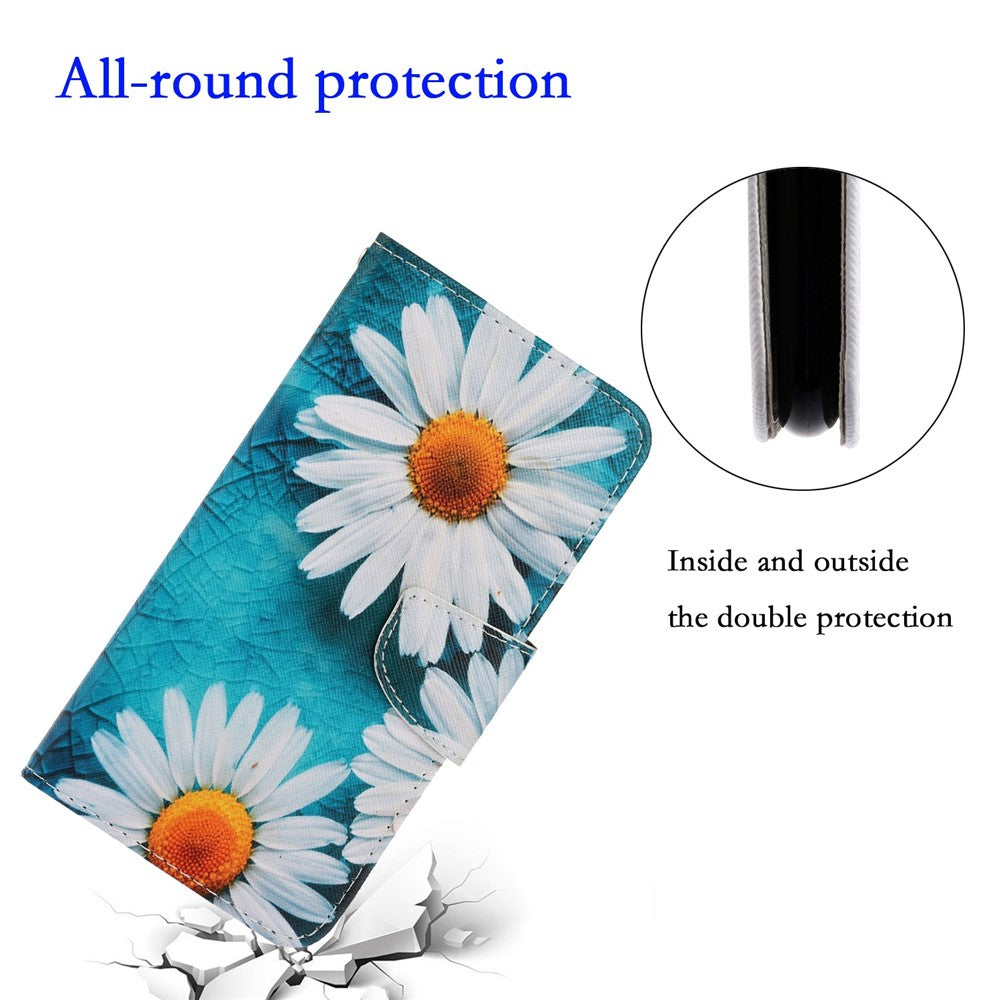 Galaxy S23 Plus Wallet-Hülle – Musterdruck, mit Ständer & Riemen