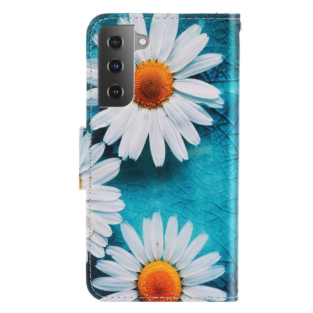 Galaxy S23 Plus Wallet-Hülle – Musterdruck, mit Ständer & Riemen