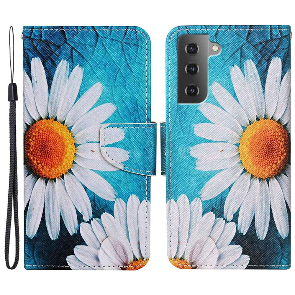 Galaxy S23 Plus Wallet-Hülle – Musterdruck, mit Ständer & Riemen