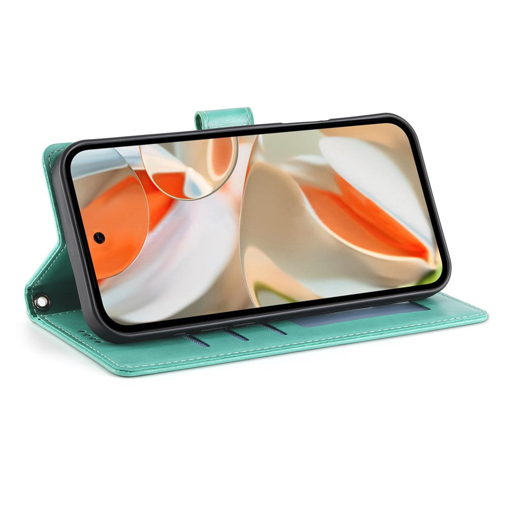 Pixel 9 Pro XL Wallet-Hülle – Schmetterling & Blumen Design