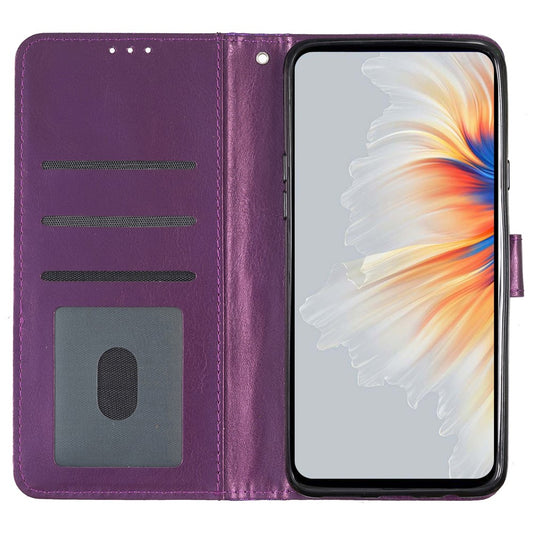 Xiaomi Redmi 15C 4G (EU) (173mm) / Xiaomi Redmi 15C 5G (EU) (173mm) Handyhülle – 15C 4G (EU) (173 mm) Brieftaschen- aus glitzerndem, kratzfestem Leder mit Standfunktion und Riemen