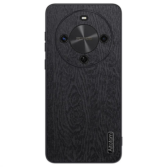 Honor Magic8 Lite 5G / X9d 5G / X70 5G Handyhülle – Aus lederbeschichtetem PC+TPU, mit Holzmaserung