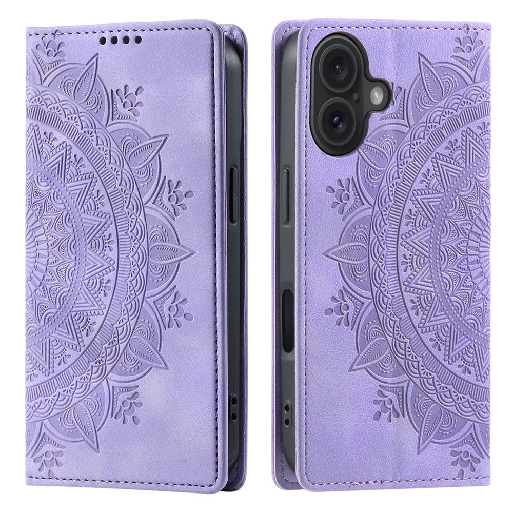 iPhone 17 Wallet-Hülle – Mit Magnetverschluss & Muster aufgedruckt