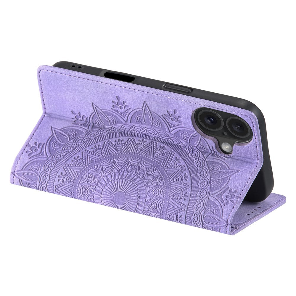 iPhone 17 Wallet-Hülle – Mit Magnetverschluss & Muster aufgedruckt