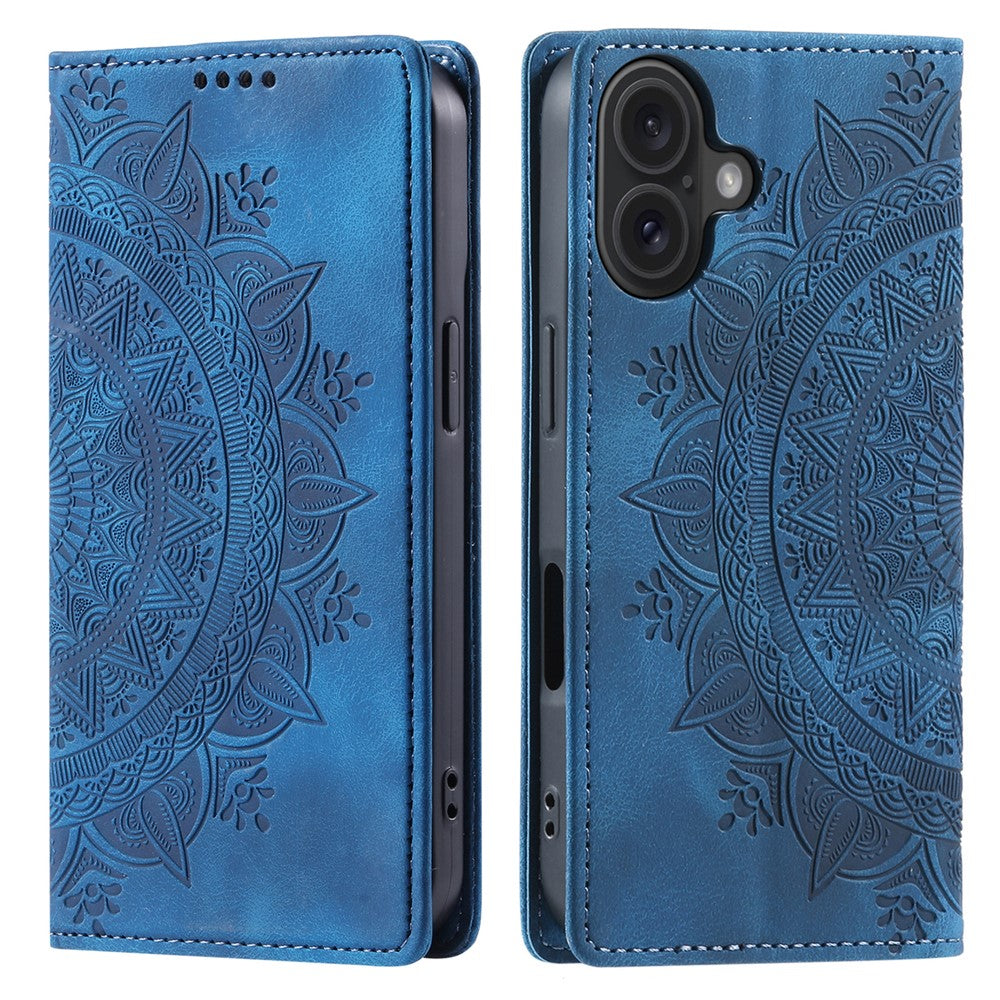 iPhone 17 Wallet-Hülle – Mit Magnetverschluss & Muster aufgedruckt