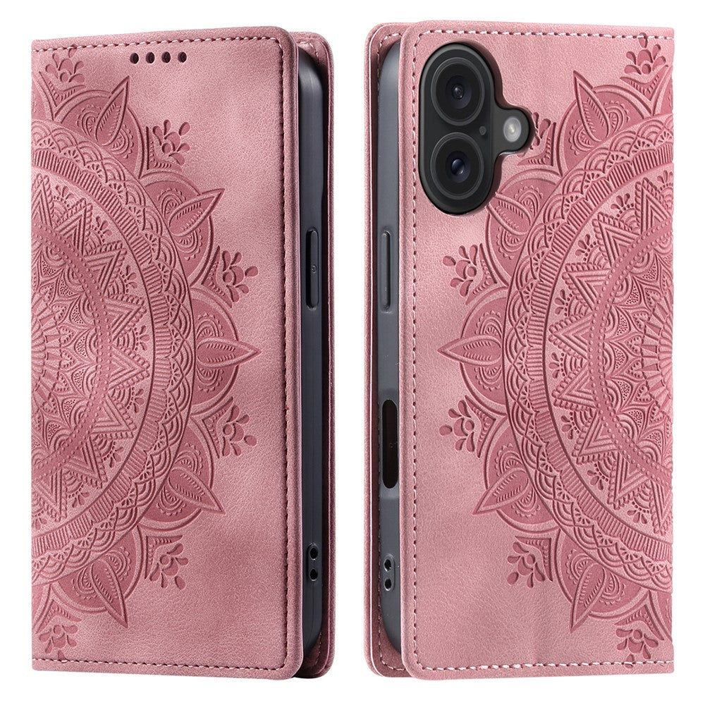 iPhone 17 Wallet-Hülle – Mit Magnetverschluss & Muster aufgedruckt