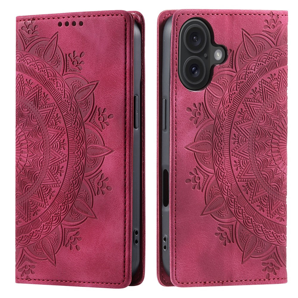 iPhone 17 Wallet-Hülle – Mit Magnetverschluss & Muster aufgedruckt