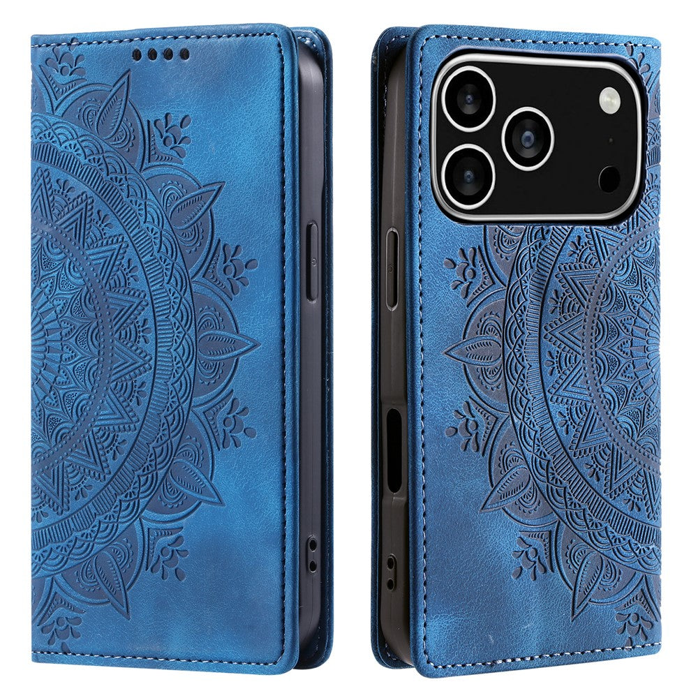iPhone 17 Pro Wallet-Hülle – Mit Magnetverschluss & Muster aufgedruckt