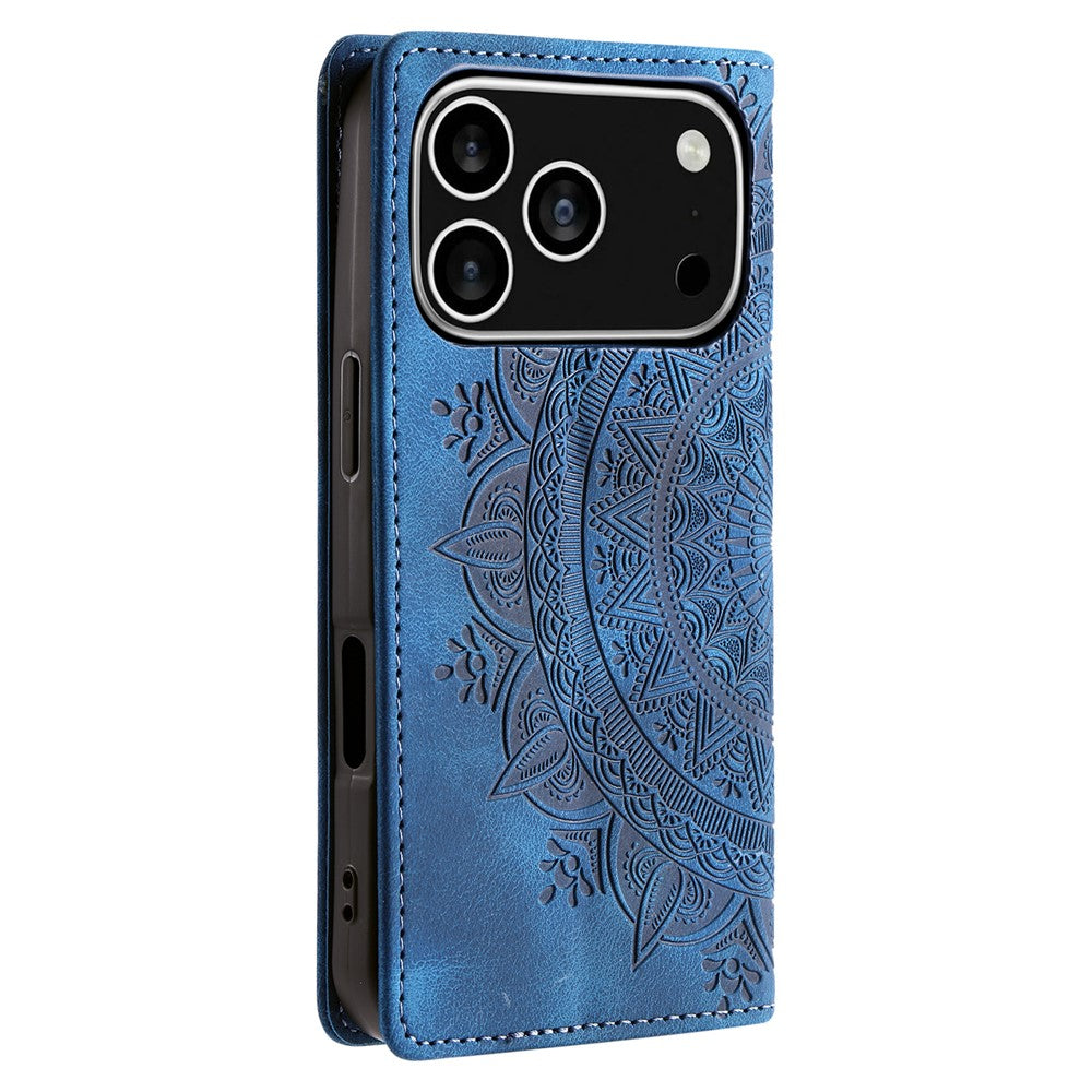 iPhone 17 Pro Wallet-Hülle – Mit Magnetverschluss & Muster aufgedruckt
