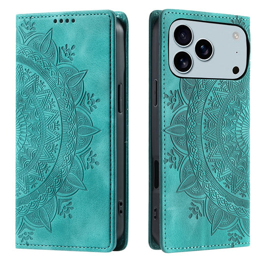 iPhone 17 Pro Max Wallet-Hülle – Mit Magnetverschluss & Muster aufgedruckt