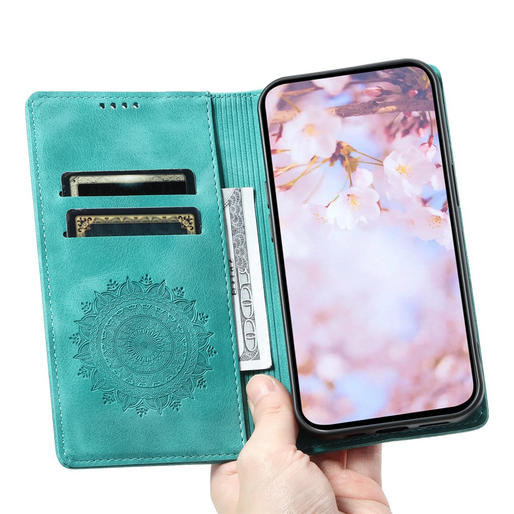 iPhone 17 Pro Max Wallet-Hülle – Mit Magnetverschluss & Muster aufgedruckt