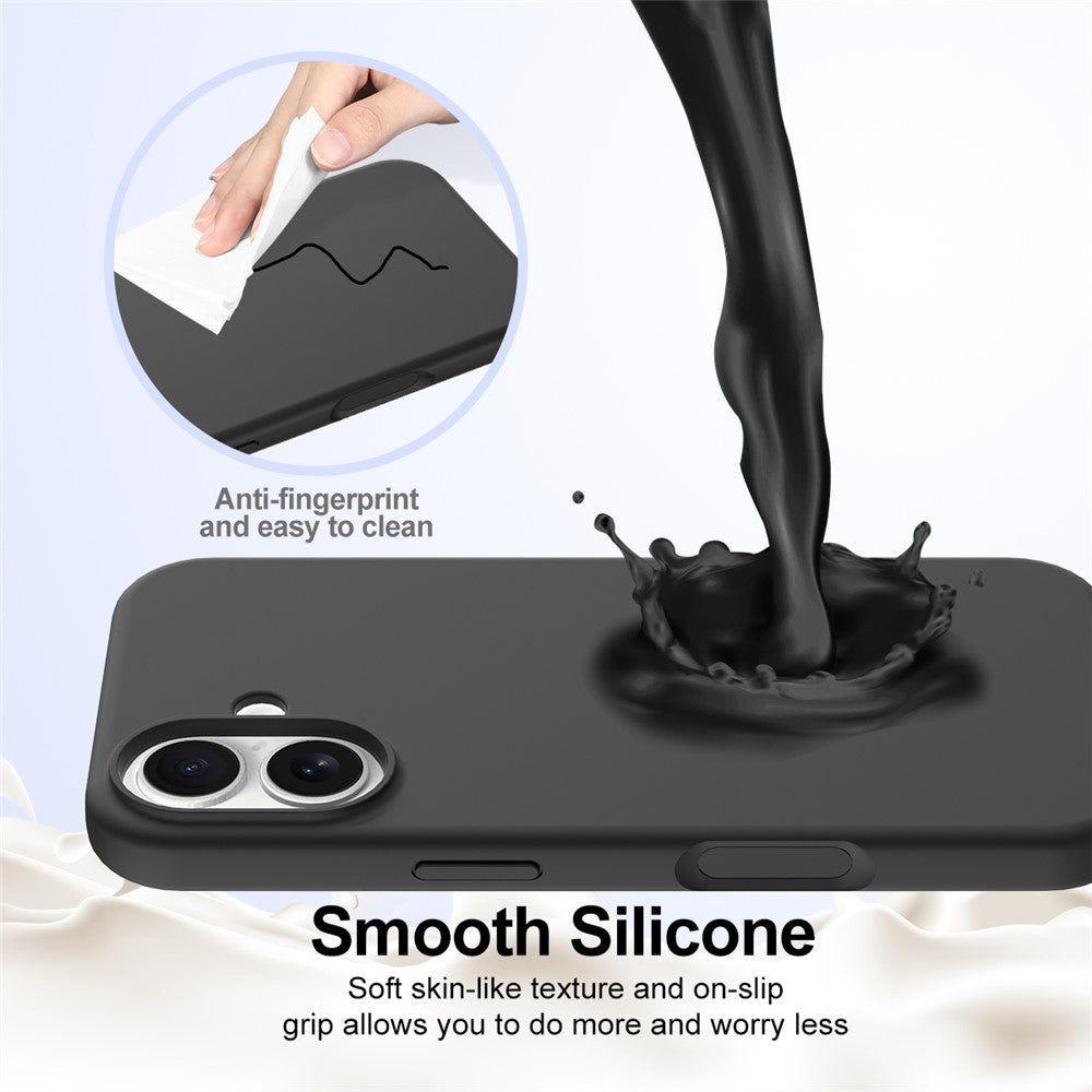 iPhone 17 Magnetische Silikonhülle – Stoßfest