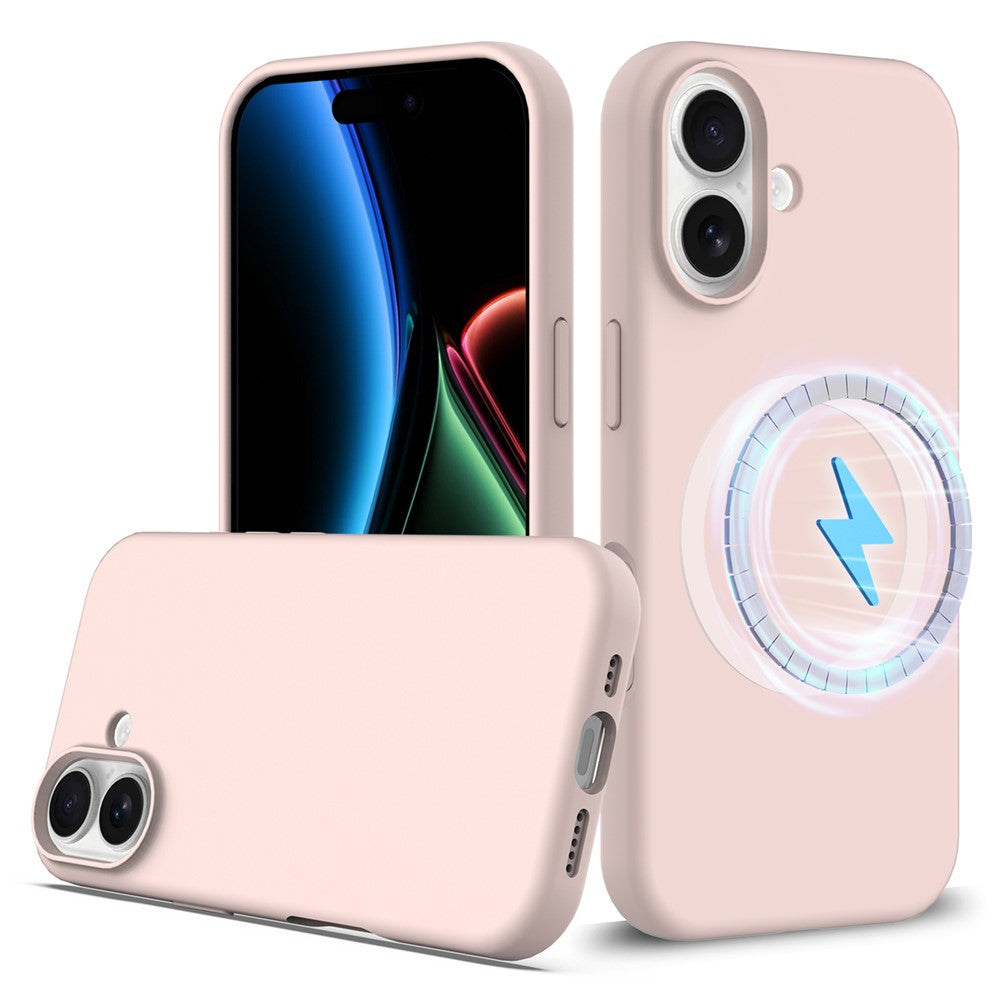 iPhone 17 Magnetische Silikonhülle – Stoßfest