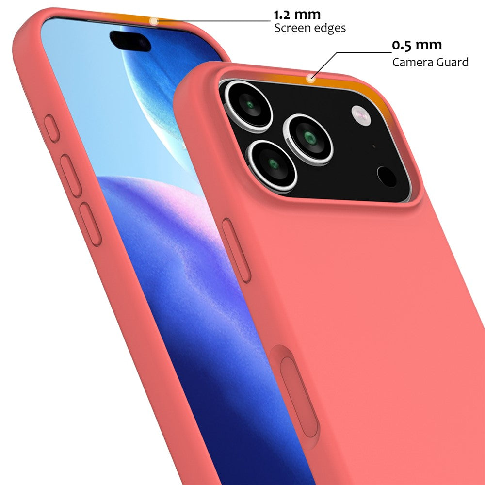 iPhone 17 Pro Magnetische Silikonhülle – Stoßfest