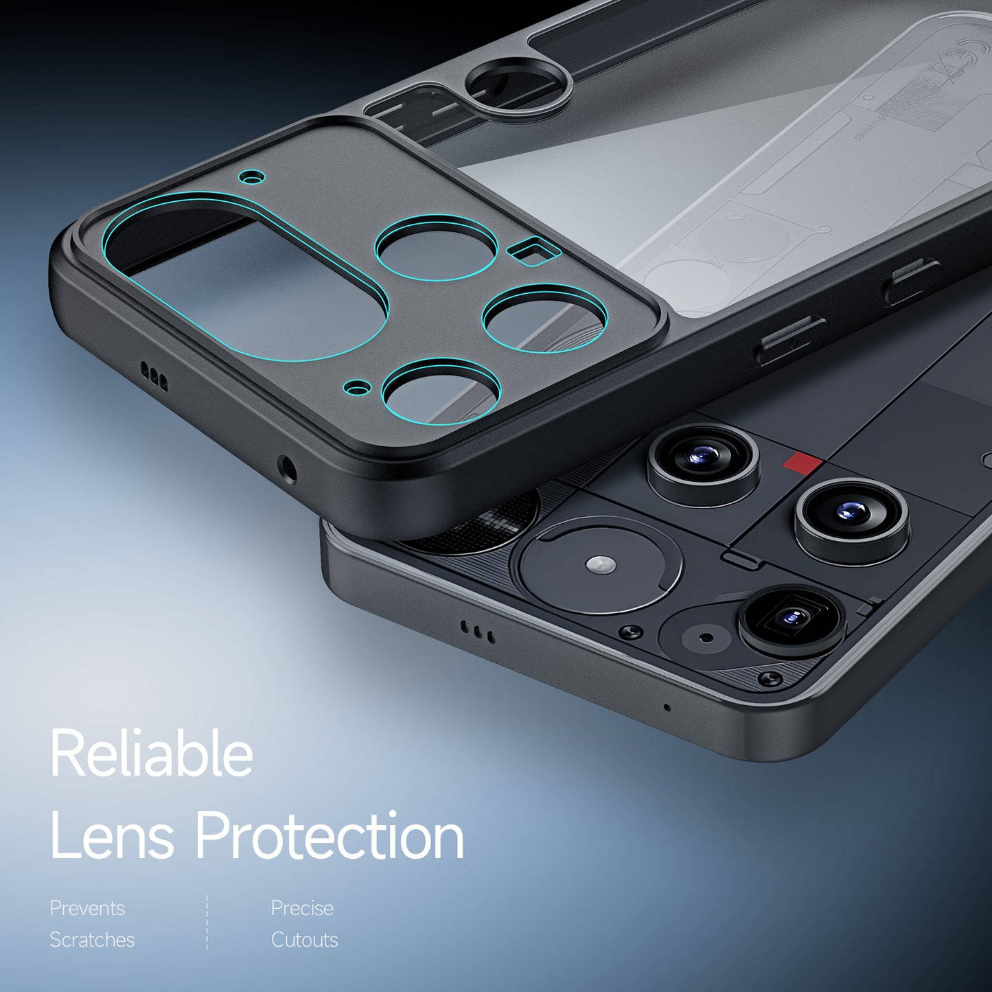 DUX DUCIS For Nothing Phone (3) 5G Case  Aimo Series TPU+PC Matte Drop-proof Phone Cover (REACH Certification)