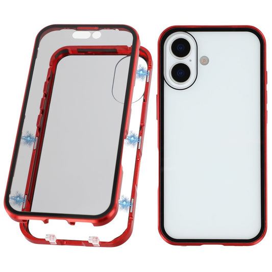 iPhone 17 Anti-Spy-Hülle – mit Metallrahmen & gehärtetem Glas