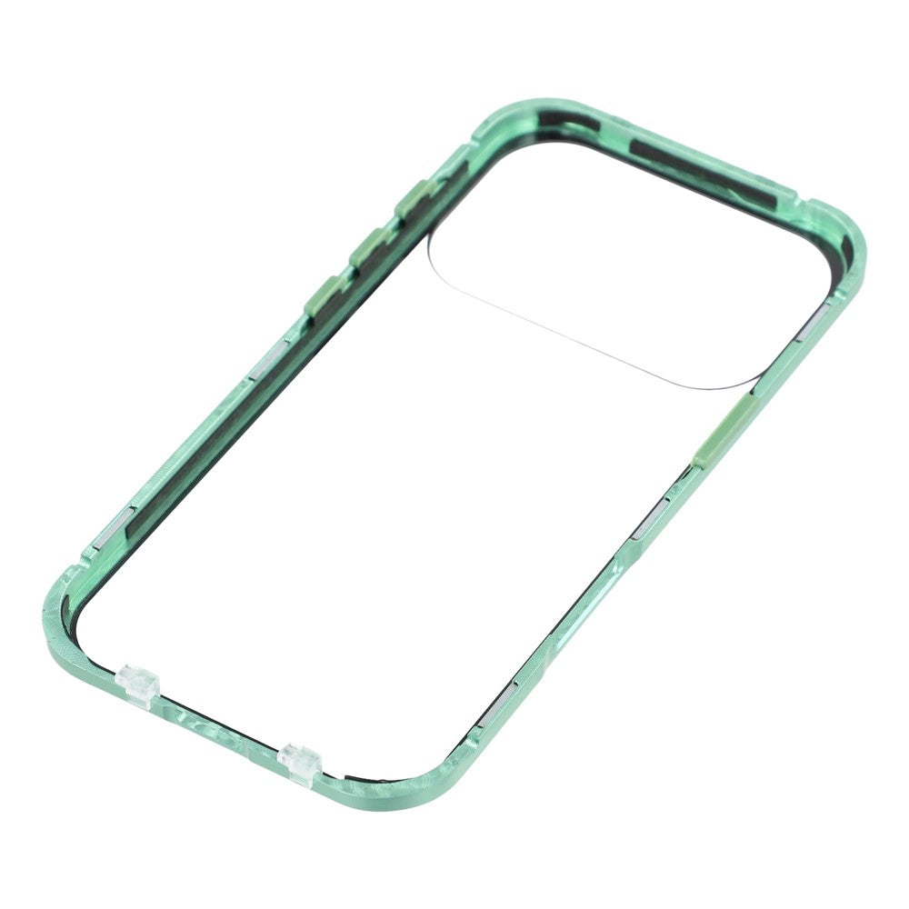 iPhone 17 Pro Anti-Spy-Hülle – mit Metallrahmen & gehärtetem Glas
