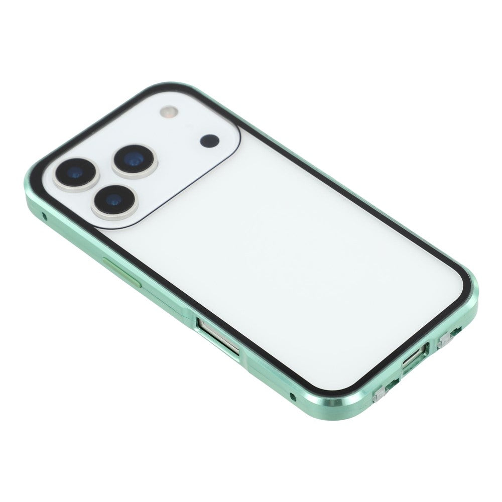 iPhone 17 Pro Max Anti-Spy-Hülle – mit Metallrahmen & gehärtetem Glas