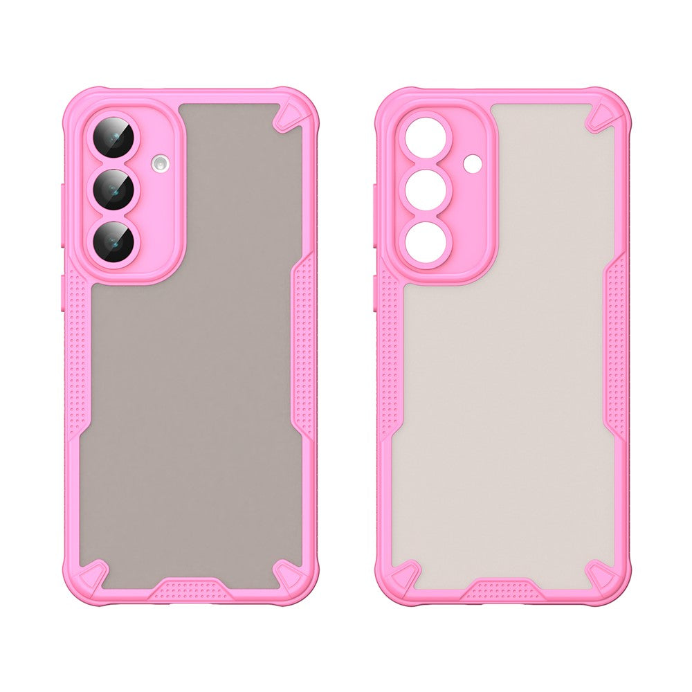 Galaxy S25 FE Matte-Hülle – Halbtransparent & stoßfest