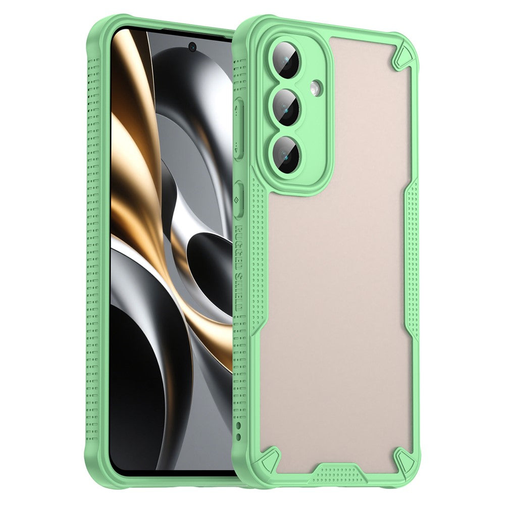 Galaxy S25 FE Matte-Hülle – Halbtransparent & stoßfest