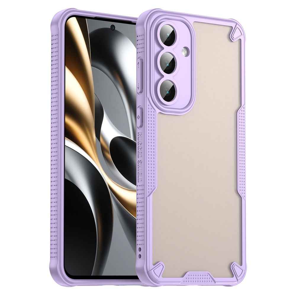 Galaxy S25 FE Matte-Hülle – Halbtransparent & stoßfest