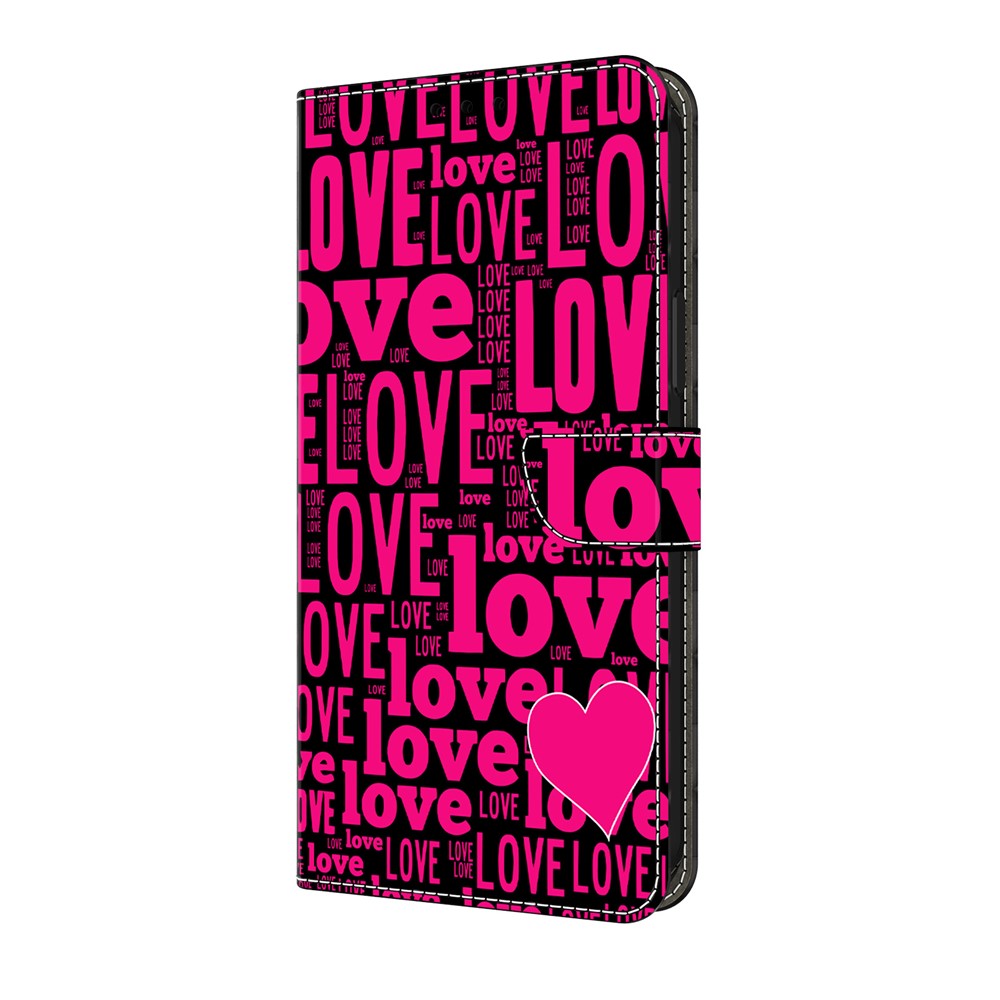 For iPhone 18 Pro Max / 17 Pro Max Wallet Case Pattern Printing PU Leather Flip Stand Phone Cover