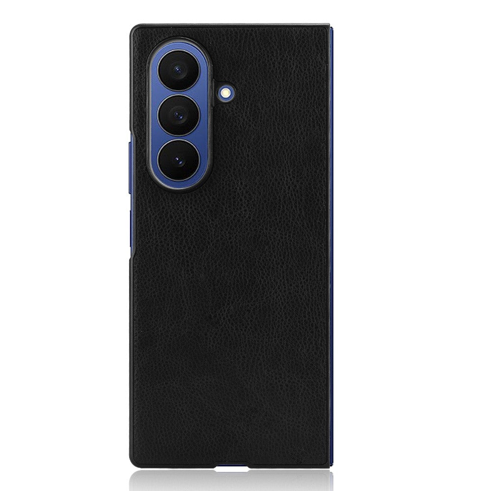 Galaxy Z Fold7 5G Schutzhülle – mit Litchi-Leder-Beschichtung