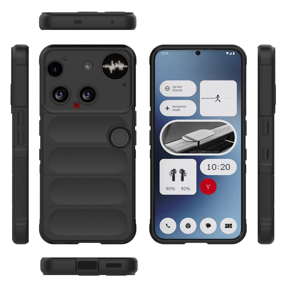 For Nothing Phone (3) 5G Case Anti-Drop Soft TPU Rugged Phone Back Cover