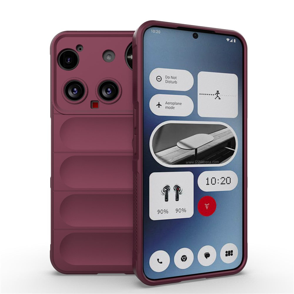 For Nothing Phone (3) 5G Case Anti-Drop Soft TPU Rugged Phone Back Cover