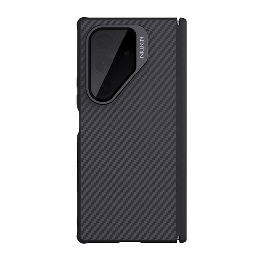 Galaxy Z Fold7 5G – Magnetische Handyhülle aus Aramidfaser und TPU, mit Ständer, mit Kameraschutz