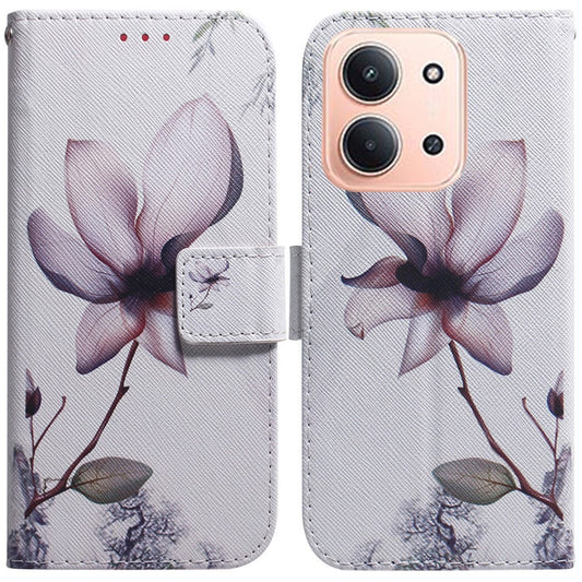 Xiaomi Redmi 15C 4G (EU) (173mm) / Xiaomi Redmi 15C 5G (EU) (173mm) Handyhülle – 15C 4G (EU) (173 mm) Brieftaschen- aus Leder mit Musterdruck