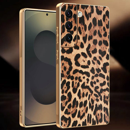 Galaxy S22 5G Schutzhülle – Mit Leopardenmuster