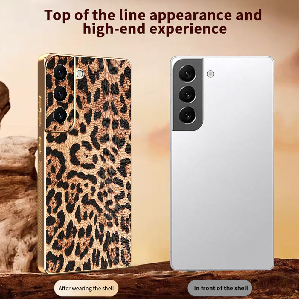 Galaxy S22 5G Schutzhülle – Mit Leopardenmuster