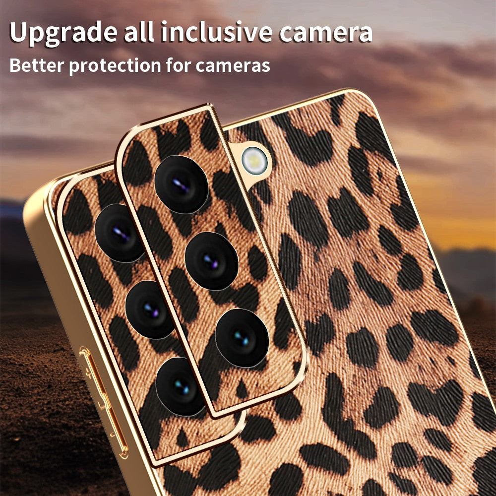Galaxy S22 5G Schutzhülle – Mit Leopardenmuster