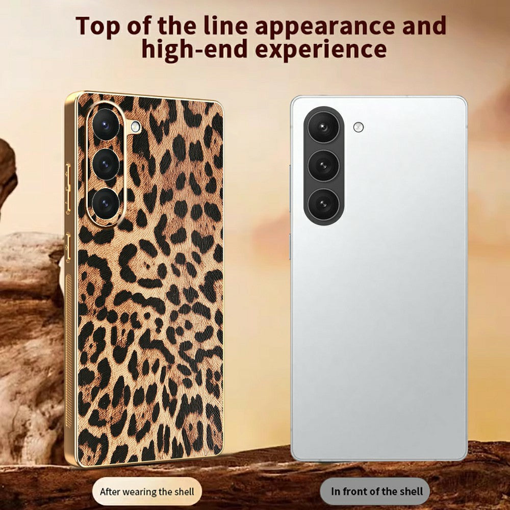 Galaxy S23 Schutzhülle – Mit Leopardenmuster