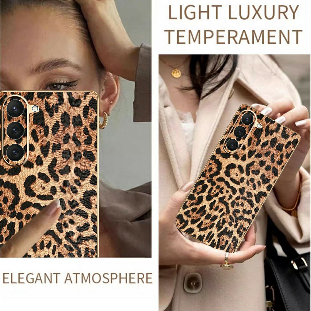 Galaxy S23 Schutzhülle – Mit Leopardenmuster